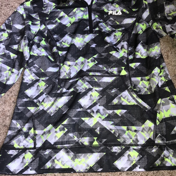 Quarter zip Fila pullover - Picture 4 of 5